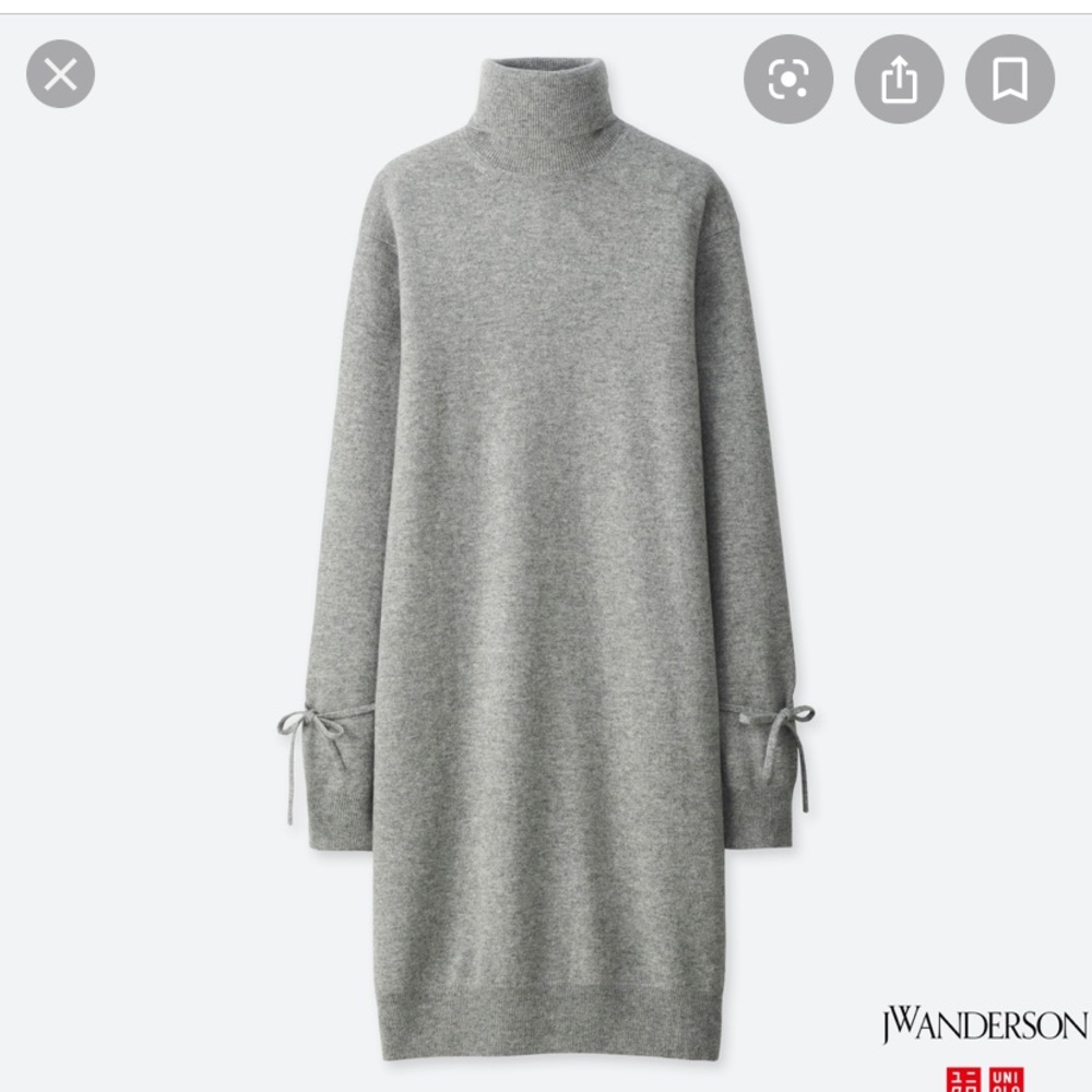 Uniqlo x JW Anderson cashmere dress